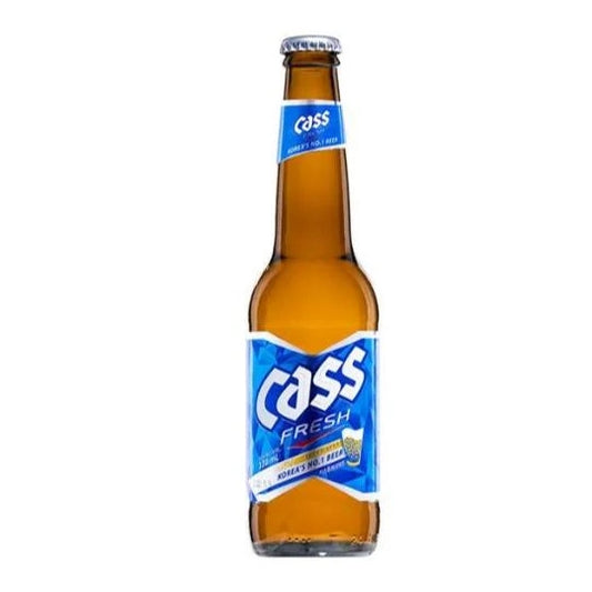 CASS Flaschenbier 4,5% mit Pfand 330ml x 24